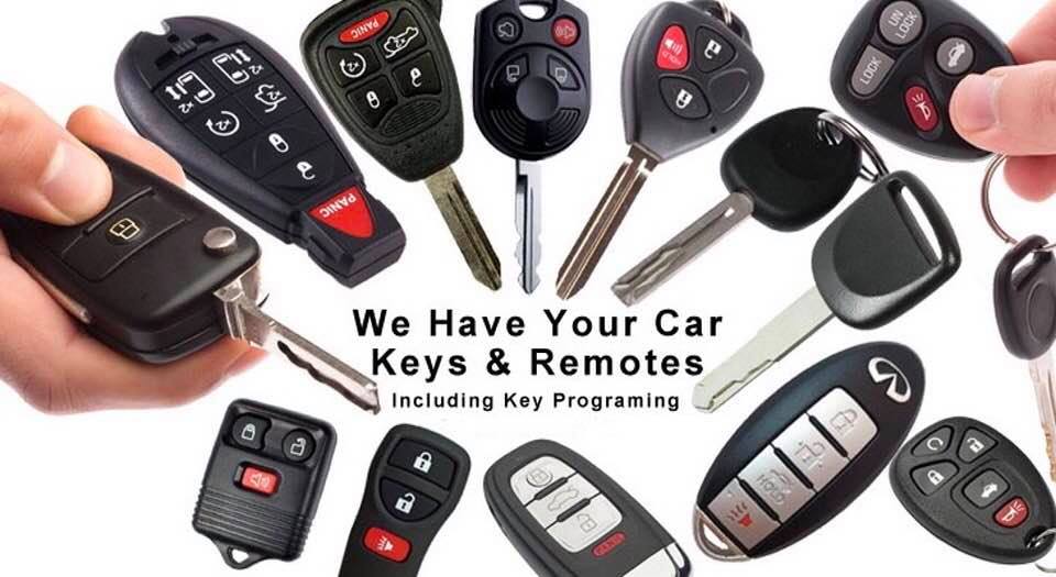 Cars And Truck Keys Locked Within